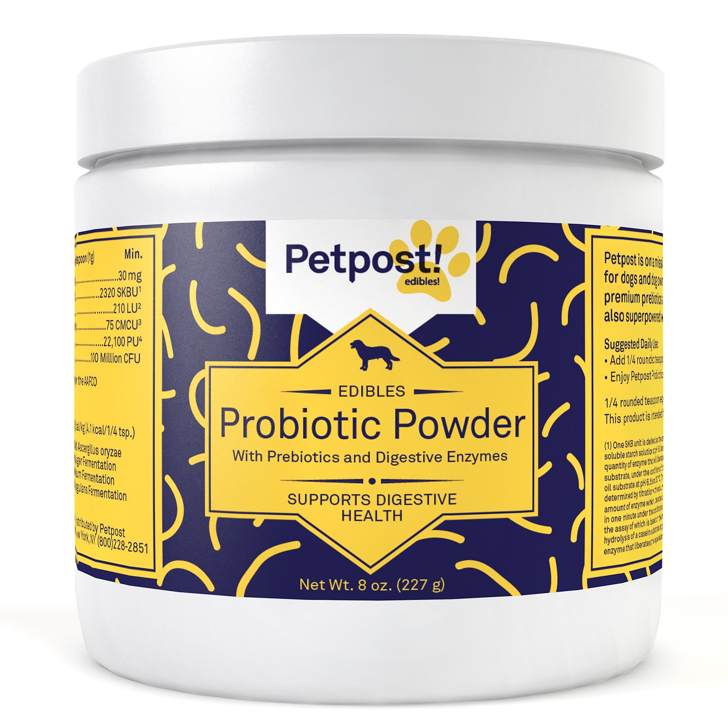 Buy Petpost Probiotics for Dogs 227 Huge Servings of Powerful Pro