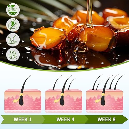 Miniatura 5 de Aceite de batana para el crecimiento del cabello 100% puro y natural, elimina las puntas abiertas, mejora el brillo del cabello y la piel, nutre el