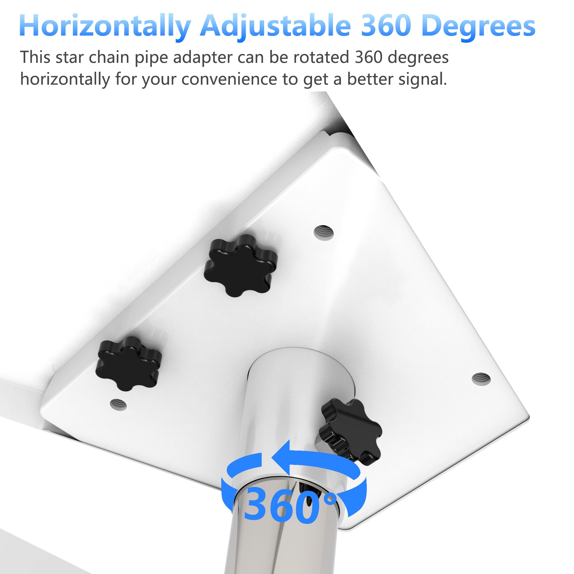 Amazon.co.jp: Starlink スタンダード Gen 3 パイプアダプター 360度