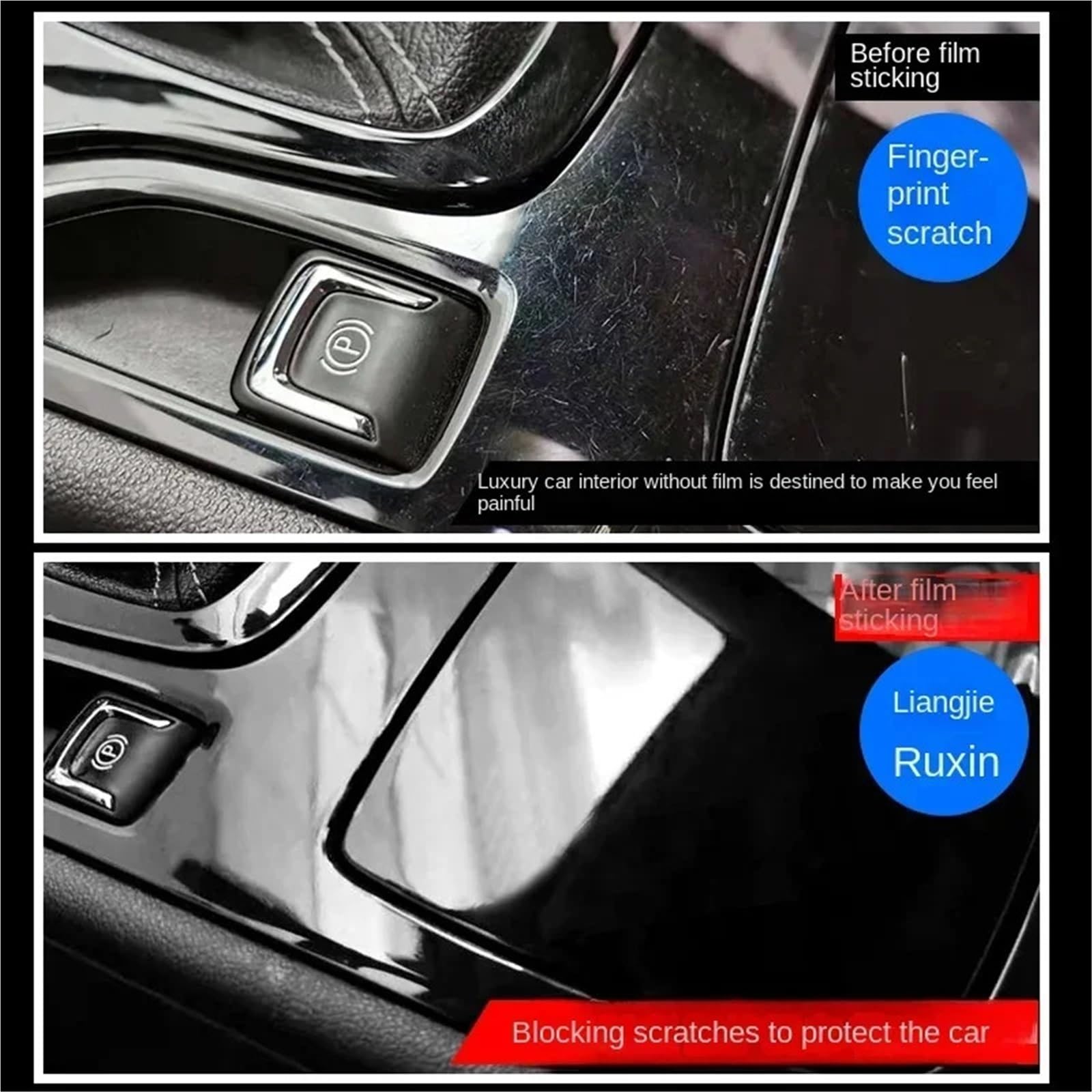 Autotür-Mittelkonsole, Medien-Dashboard-Navigation, TPU-Schutzfolie, passend für Haval, für Jolion 2022–2023 MittelArmlehnen