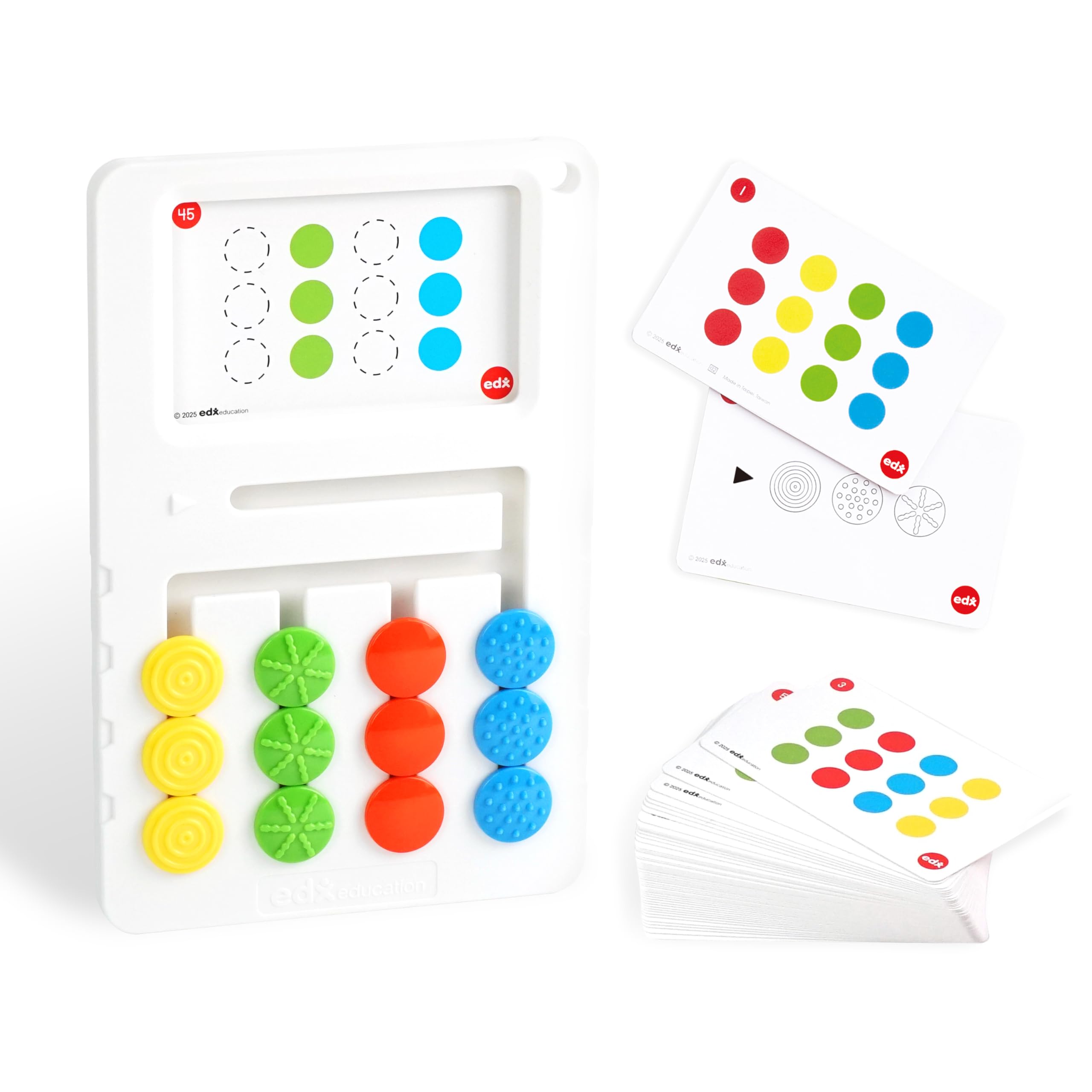 Amazon.com: edxeducation Sliding Puzzle | Includes 54 Activity