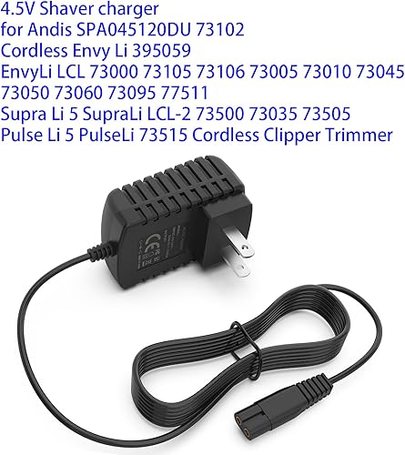 Miniatura 7 de Adaptador de cable de carga para recortadora de pelo Andis 73000 Envy Li, compatible con Andis 73102 73105 73106 73005 73010 73045 73060 73095 77511