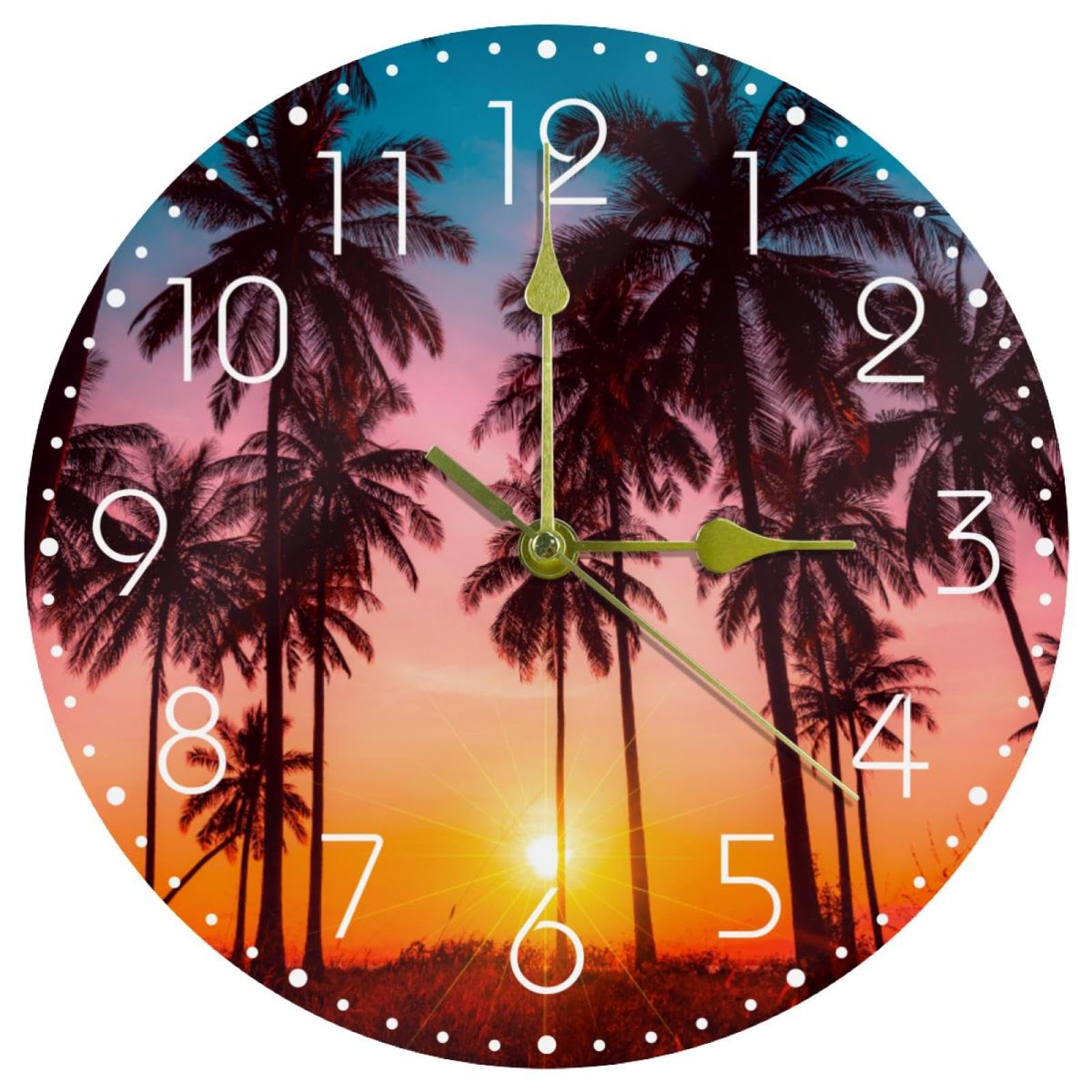 Horloge murale décorative et silencieuse pour sublimer le salon ou la cuisine