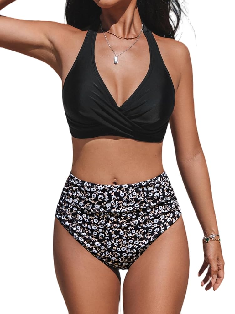 Amazon.com: CUPSHE Women's Bikini Sets Two Piece Bathing