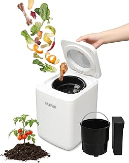 Electric Composter Machine – Automatic Kitchen Countertop Compost Bin, Smart Food Waste Recycler, Odor-Free, Quiet & Fast Organic Waste & Pet Litter Processor for Eco-Friendly Home Composting