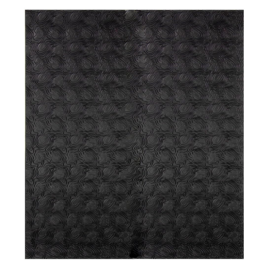 Langlauf Schuhbedarf Schuhreparatur Sohlenplatte Vibram 7148 schwarz zur Anfertigung von Schuhsohlen (580mm x 910mm ganze Platte) - Schuhsohlen Gummi - 4mm stark, Vibram Sohle schwarz
