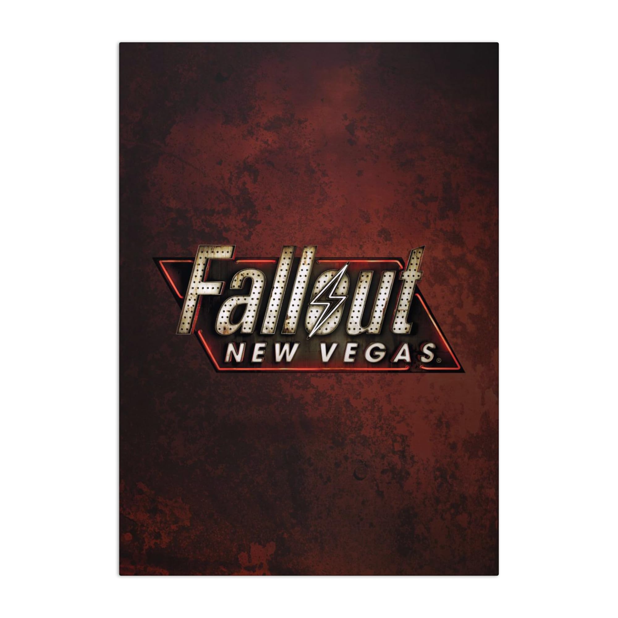 Displate - Poster In Metallo - Montato a Magnete - Fallout - Fallout New Vegas