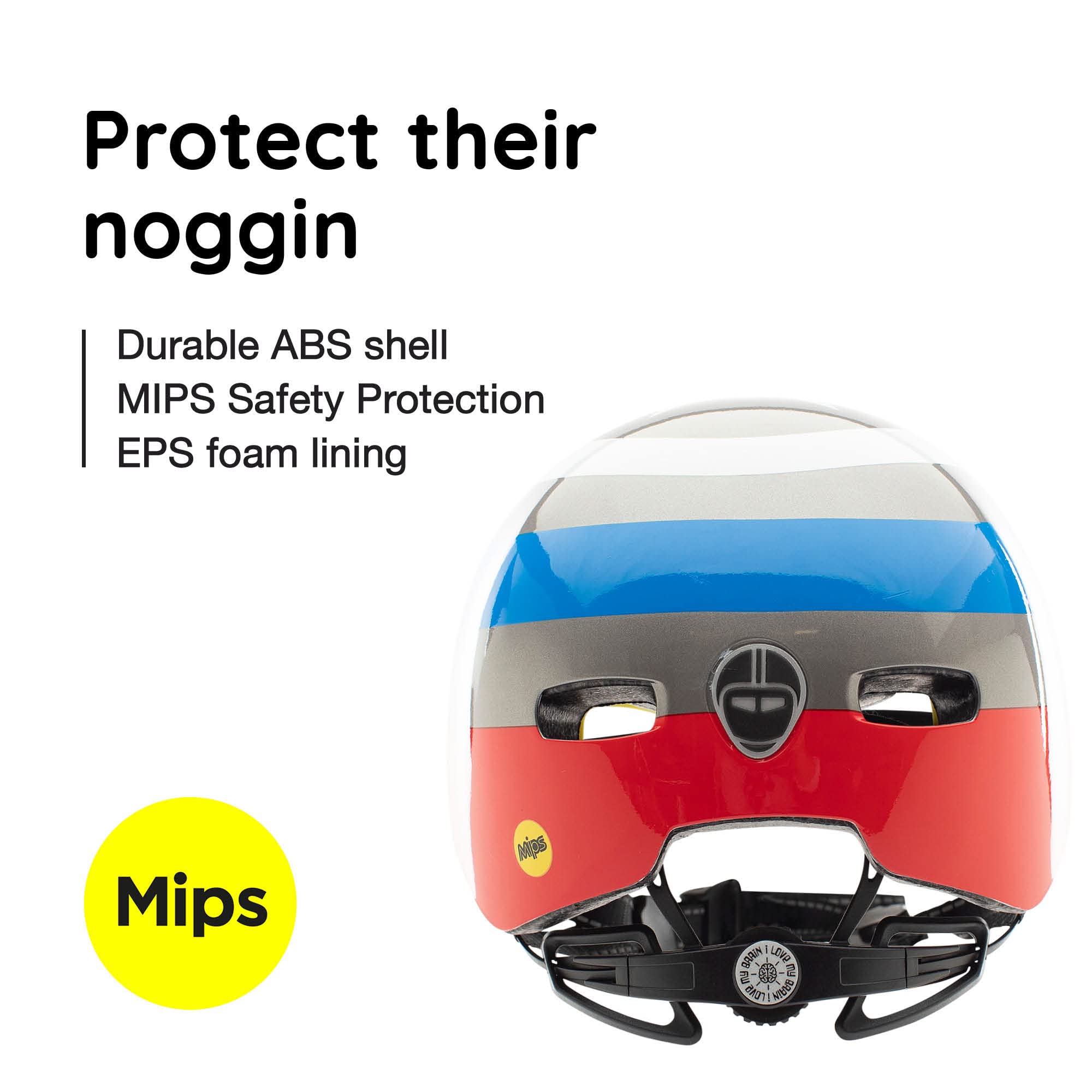 Nutcase Kinder Fahrradhelm Little Nutty Gloss, Captain, 48-52 cm, 10001