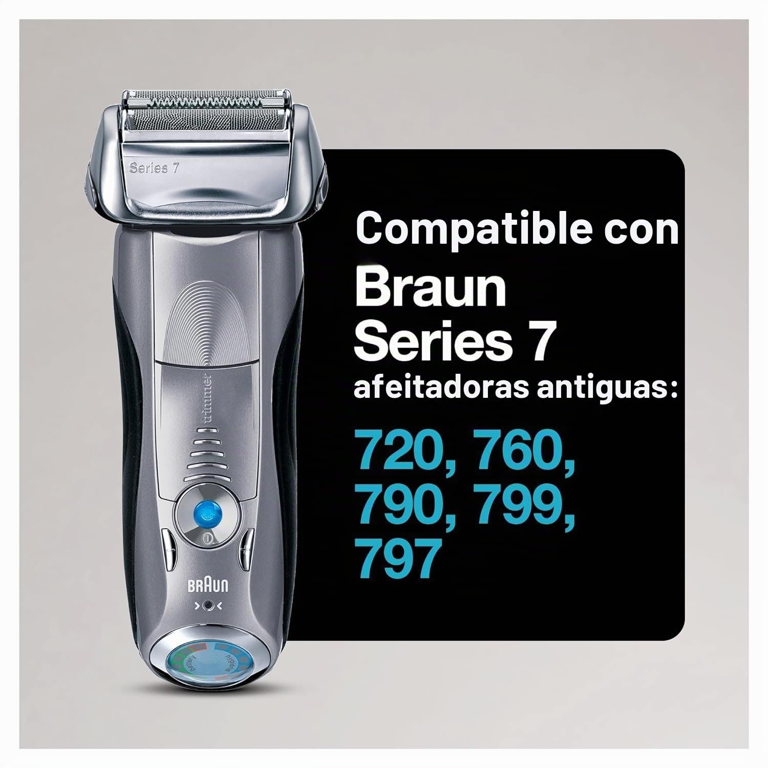 Cabezal de afeitado Braun Afeitadora Series 7
