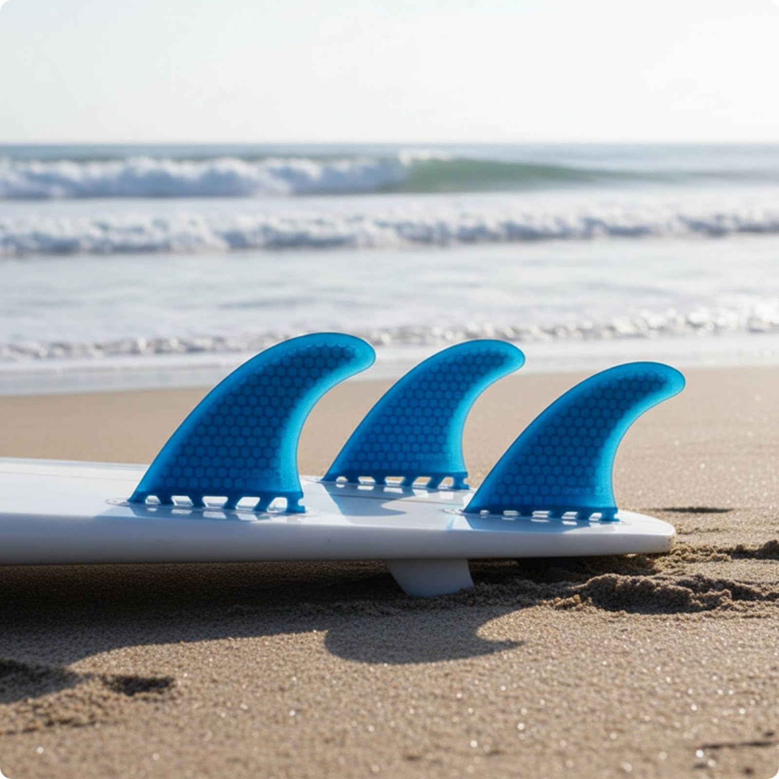 Aileron de Surf Single Tab Aileron Planche Aileron Aileron Fibres pour Stabilité Directionnelle et Virages Nets avec Compatibilité Single Tab Adapté
