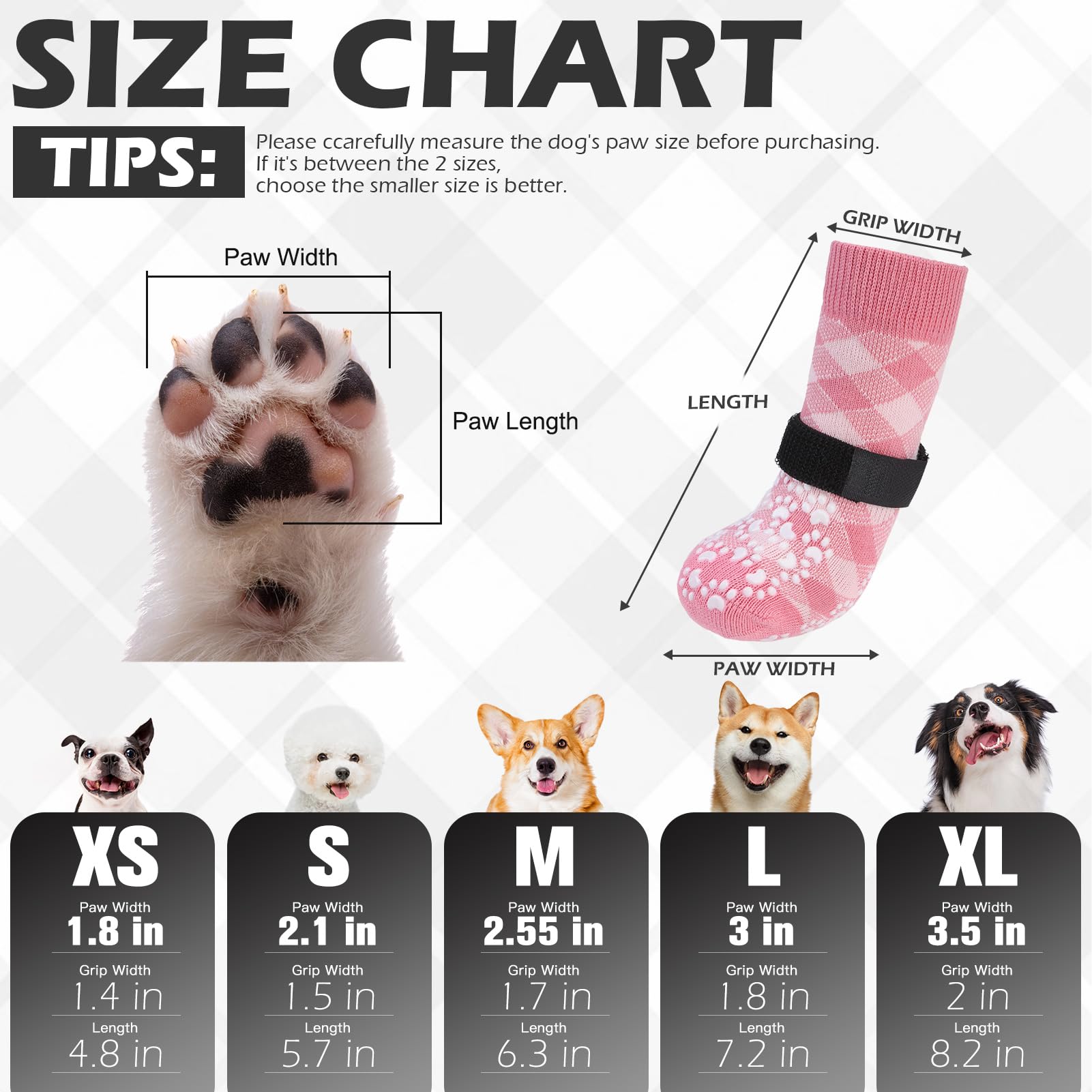 EXPAWLORER Dog Socks to Prevent Licking Paws - Image 2