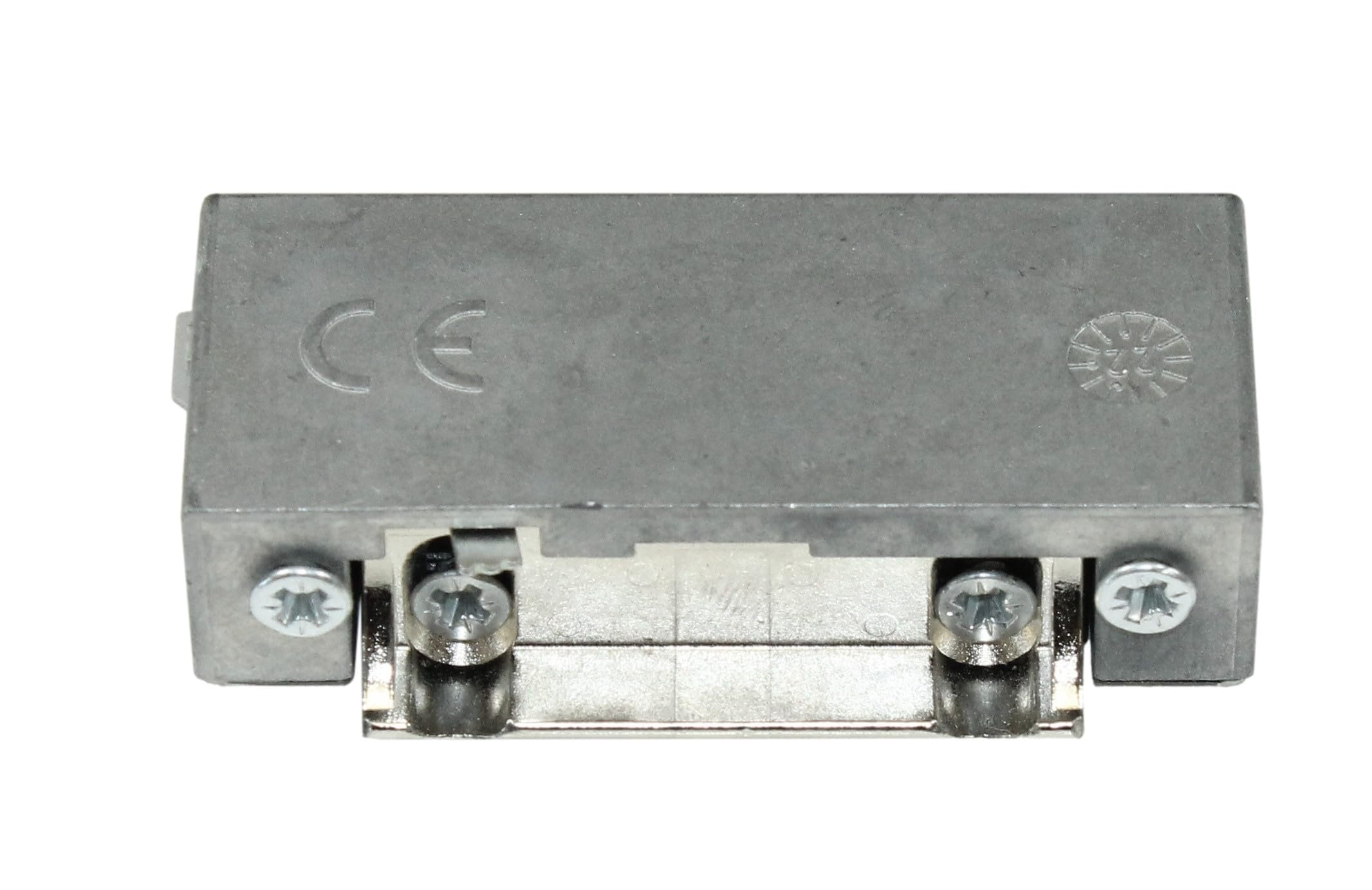 DENI Elektro-Türöffner 20141 schmale Bauweise, mit oder ohne Tagesentriegelung 6-12 V AC/DC, Arbeitstrom, DIN Links/Rechts verwendbar incl. SN-TEC Befestigungsschrauben (MIT Tagesentriegelung)