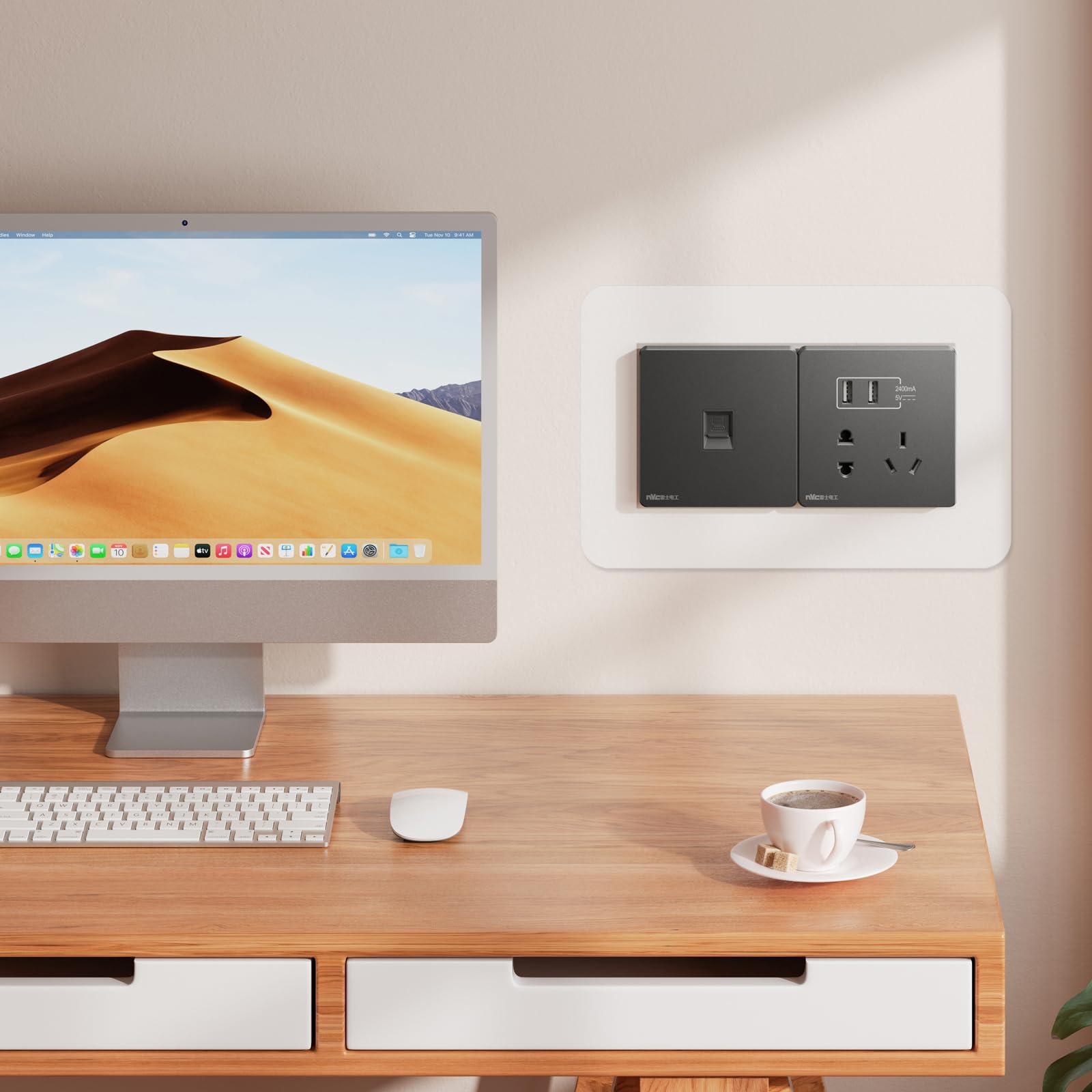 Protezione Trasparente Per Interruttori Luci - Set Da 6 Pezzi, Anti-Sporco Per Pareti E Carta Da Parati - Foto 13