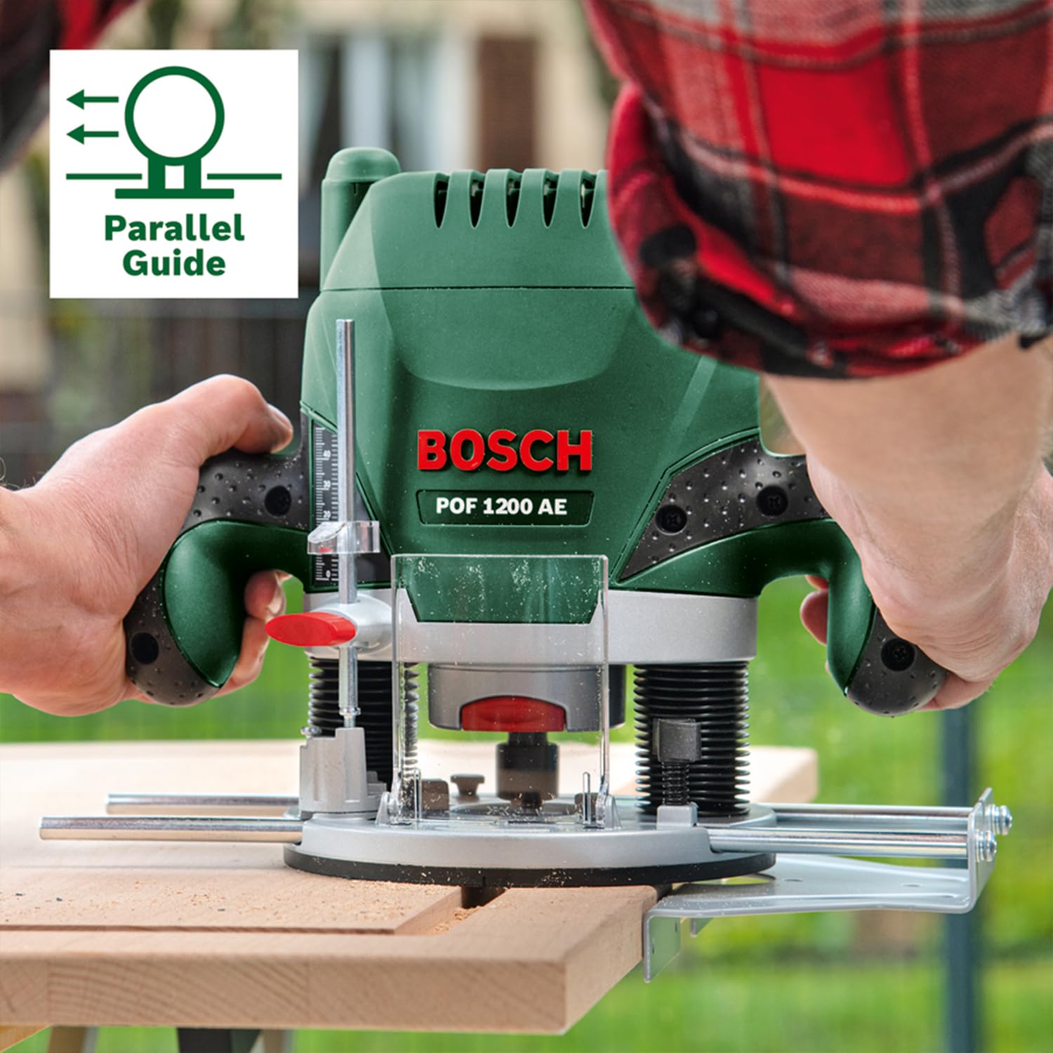 Bosch défonceuse POF 1200 AE (1 200 W, dans carton)