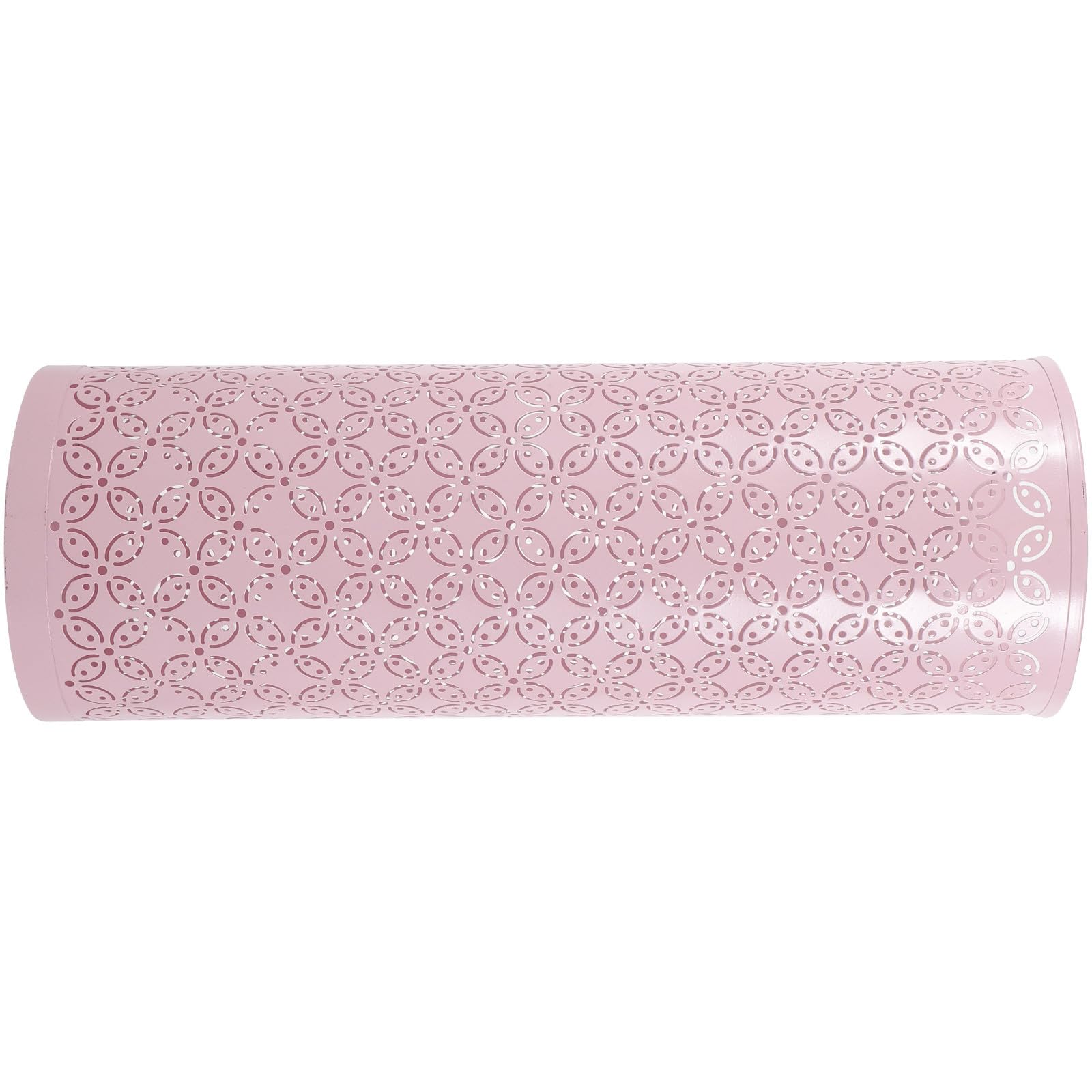Porte-parapluies métallique rose support séchage intérieur