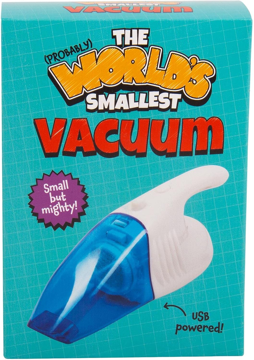 Fizz Creations The Worlds Smallest Vacuum Cleaner. Novelty USB Powered