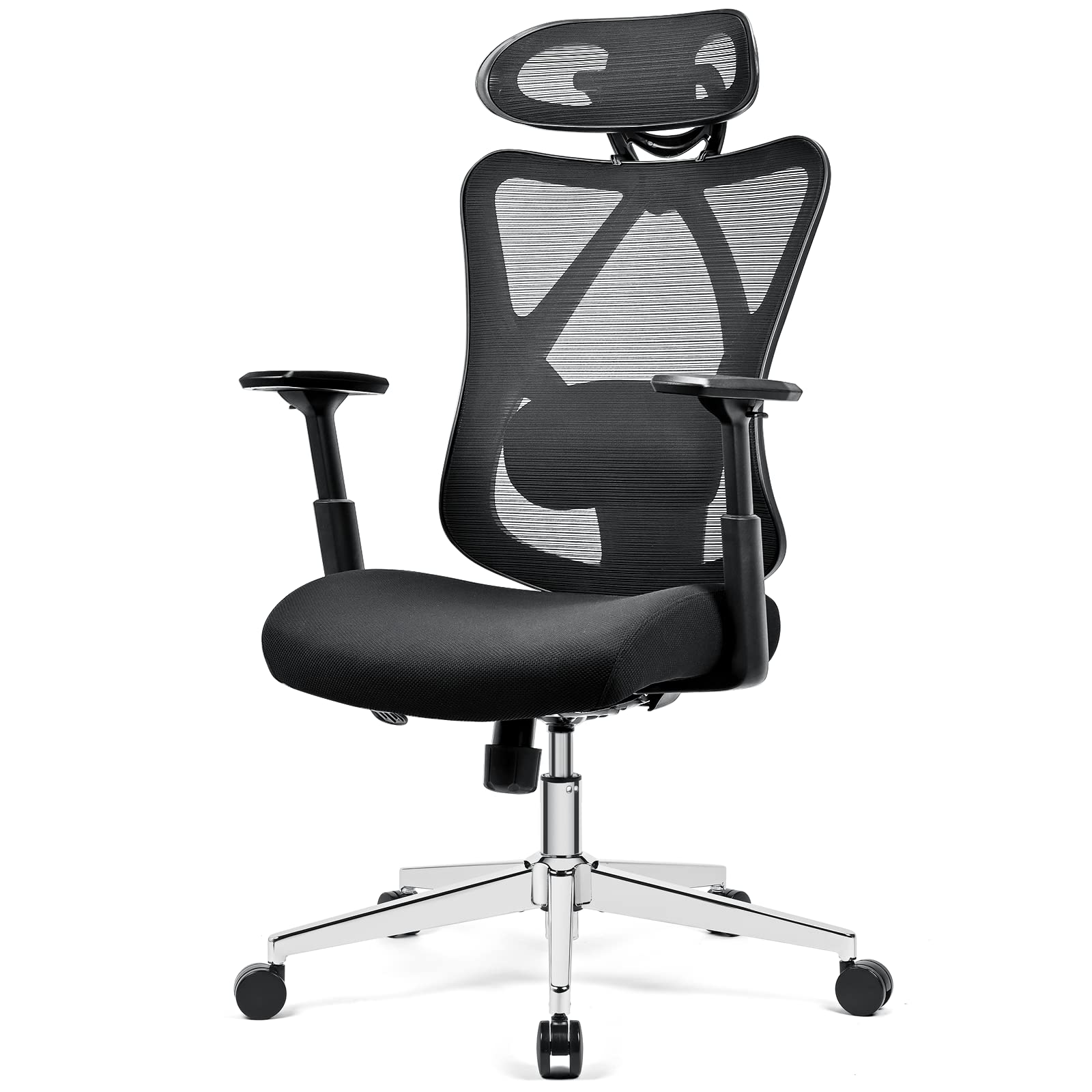 Buy BASETBL Office Chair Computer Mesh Chair, 3D Armrests Lumbar