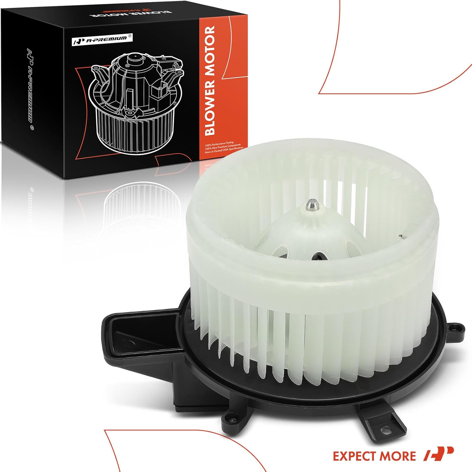 A-Premium Front HVAC Heater Blower Motor Compatible with Jeep Grand Cherokee 2011-2021 & Dodge Grand Caravan 2008-2020, Durango 2011-2021 & Chrysler Town & Country 2008-2016