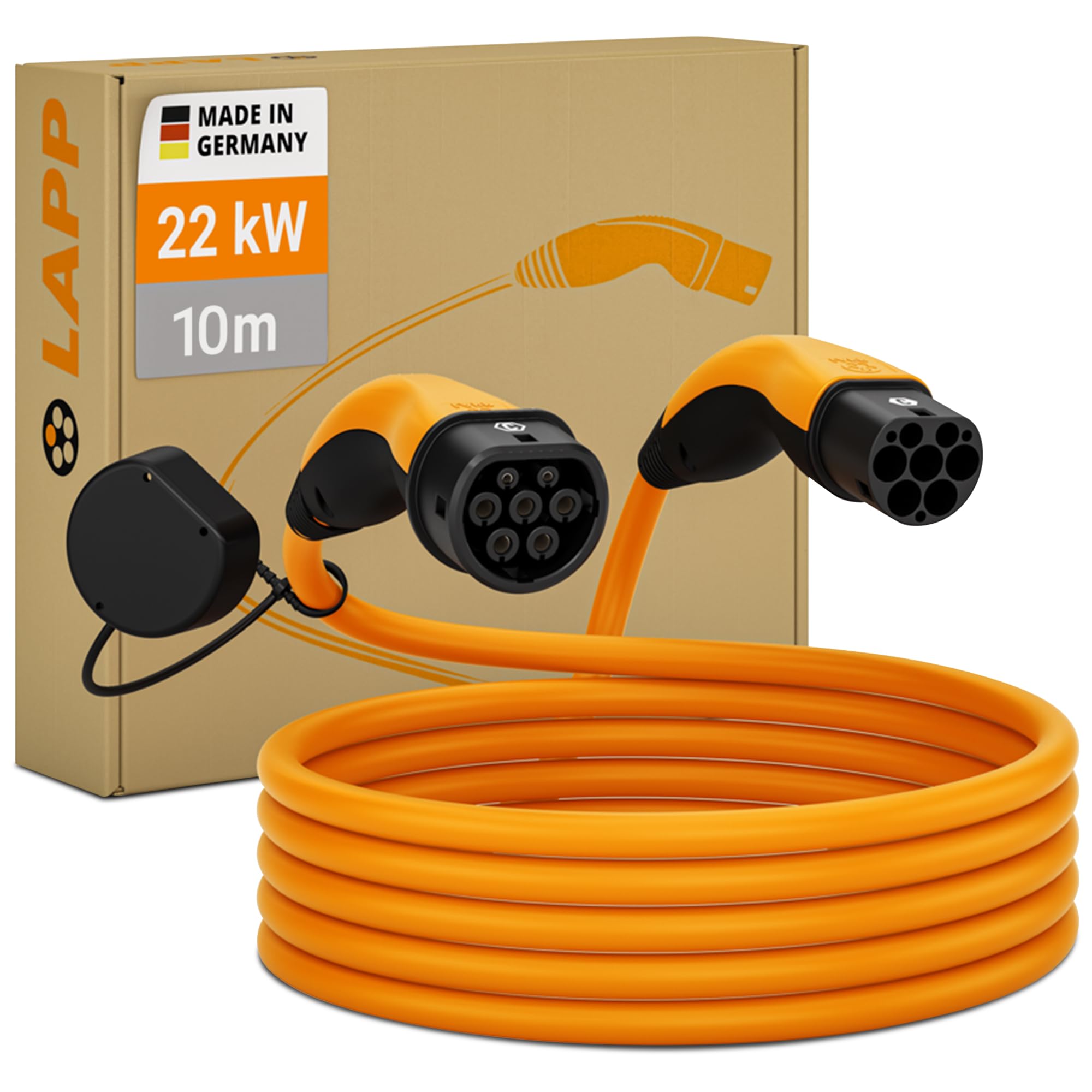 EV Charger Cable 32A 22KW Type 2 To Type 2 Cable Length 5M/7M/10M For Charging Station 1 Phase/3 Phase IEC 62196-2 EVSE For BYD AITTO 3 VOLVO Hyundai IONIQ Tesla BMW Etc