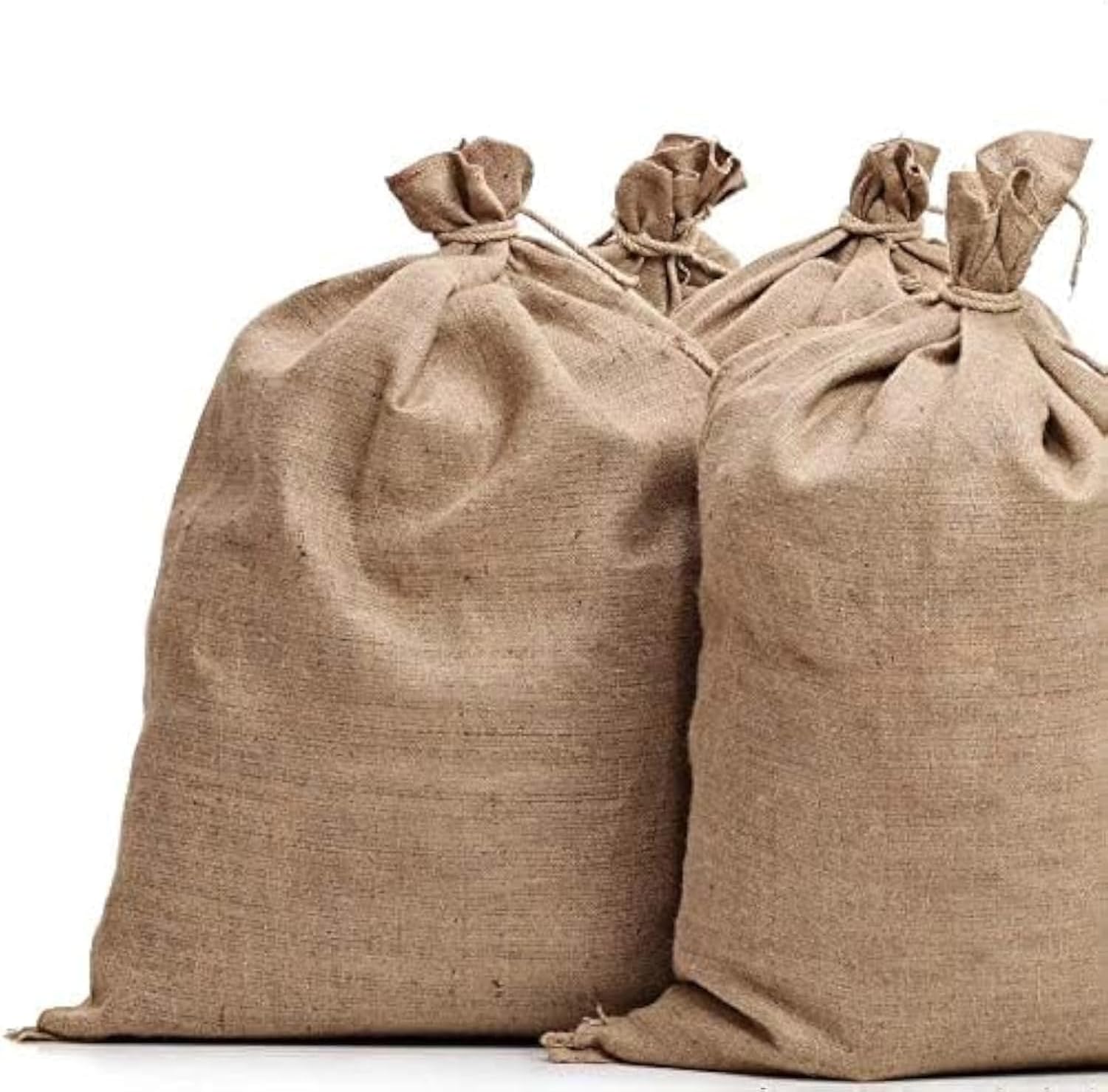 Burlap Bags 22" x 36" - Great for Planting/Gardening - Kids Sack Bag - Sacks Burlap by Sandbaggy (Pack of 10)