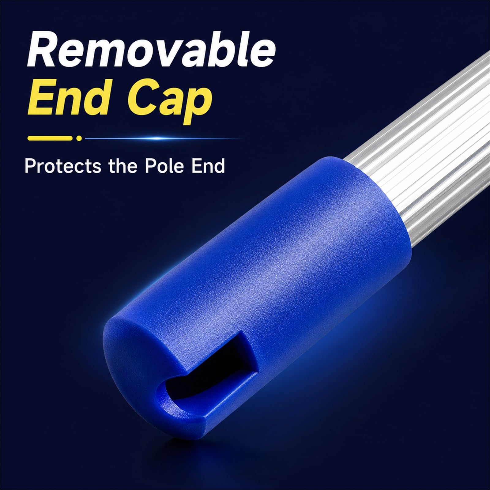 Asta telescopica per Gancio da Barca,Mezzos Marinaio Nautico ad Alta Resistenza,Mezzos Marinaio telescopico per imbarcazioni,Lightweight,Rust Resistant,per Attracco