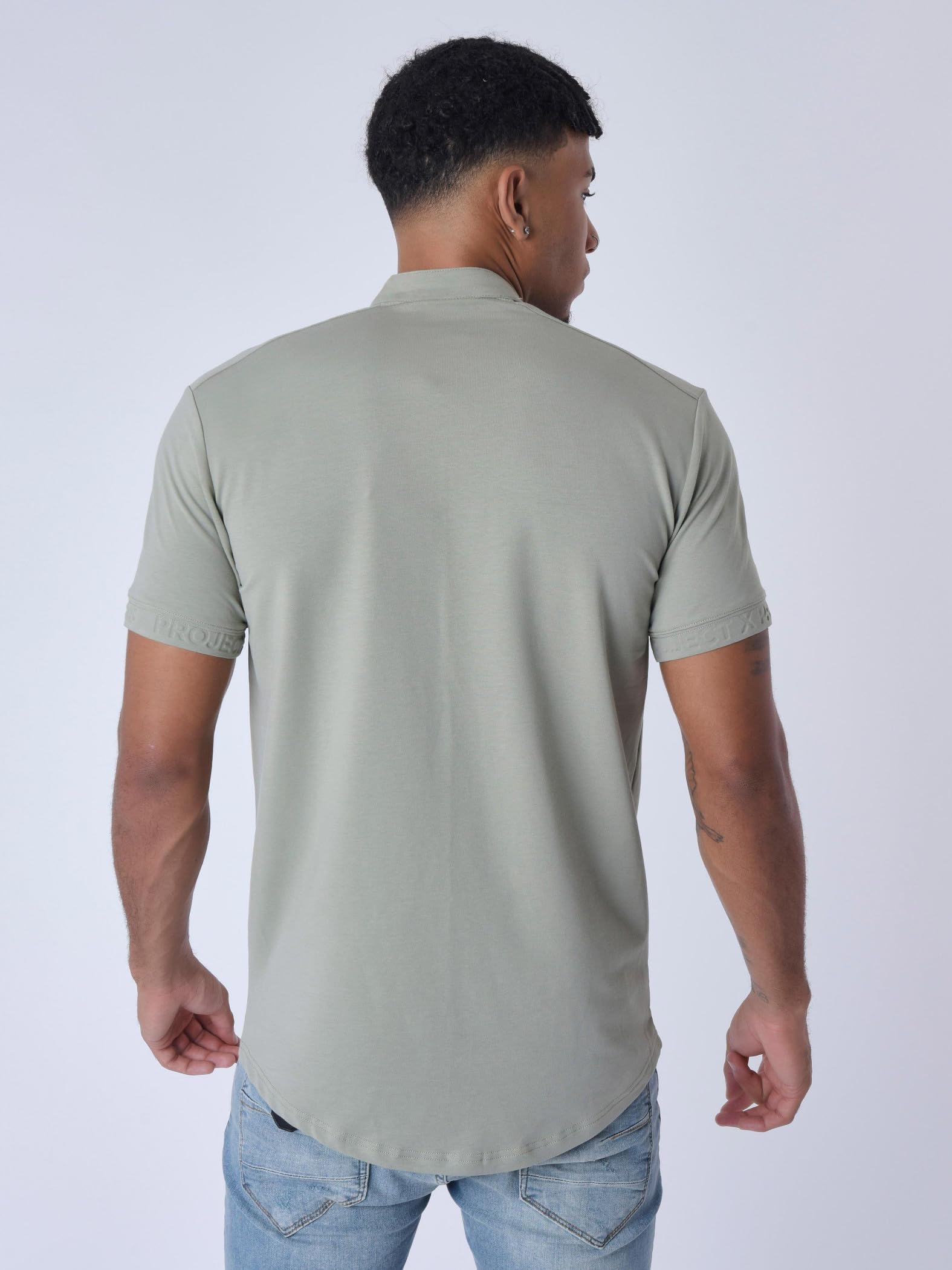 PROJECT X PARIS Camisa para hombre para mejorar el rendimiento en cada uso con detalle técnico 65 35