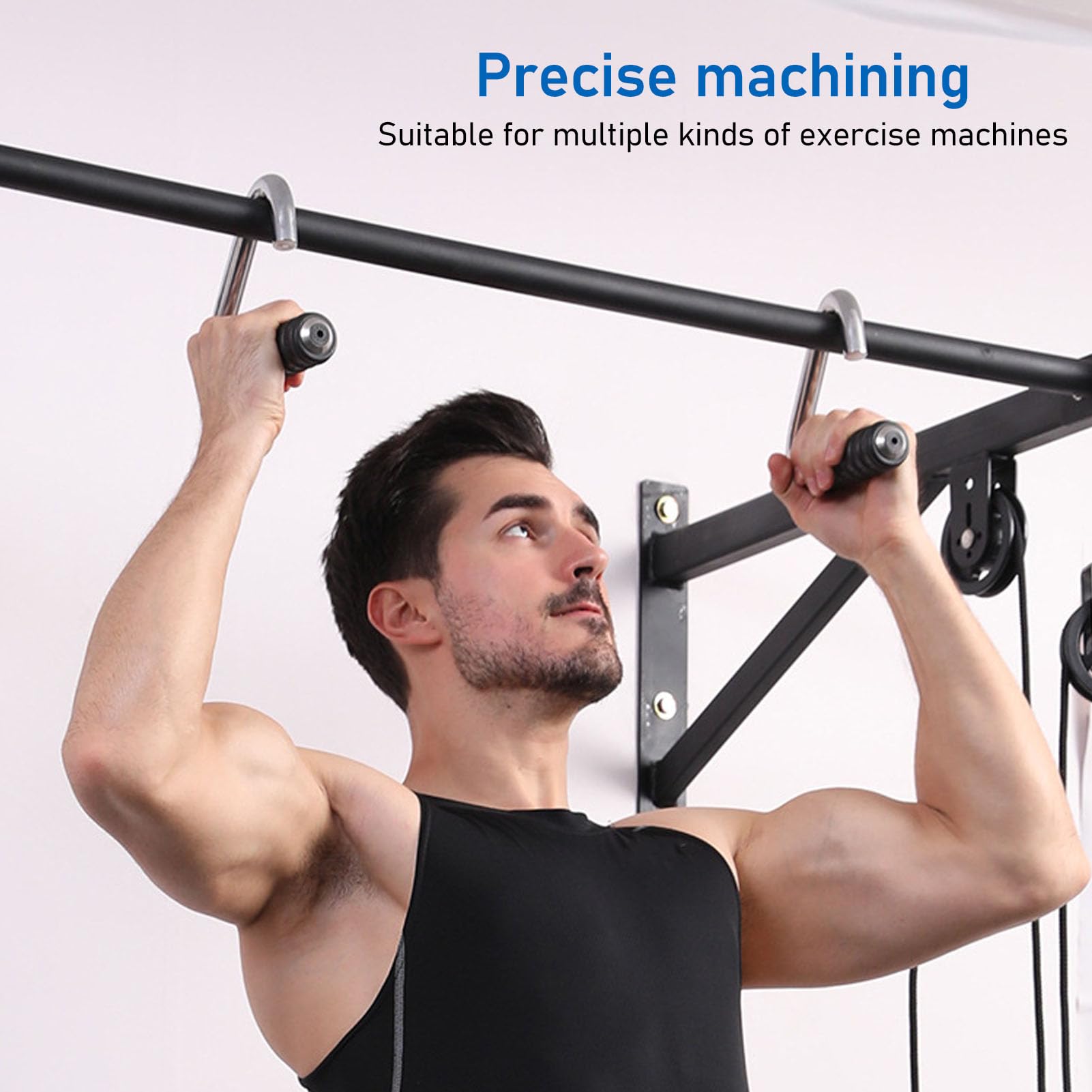 Uchwyty do taśm oporowych, ergonomiczne uchwyty do podciągania dla mężczyzn i kobiet, uchwyty do taśm oporowych wspomagających podciąganie z antypoślizgowym uchwytem TPE do podciągania, treningu treni
