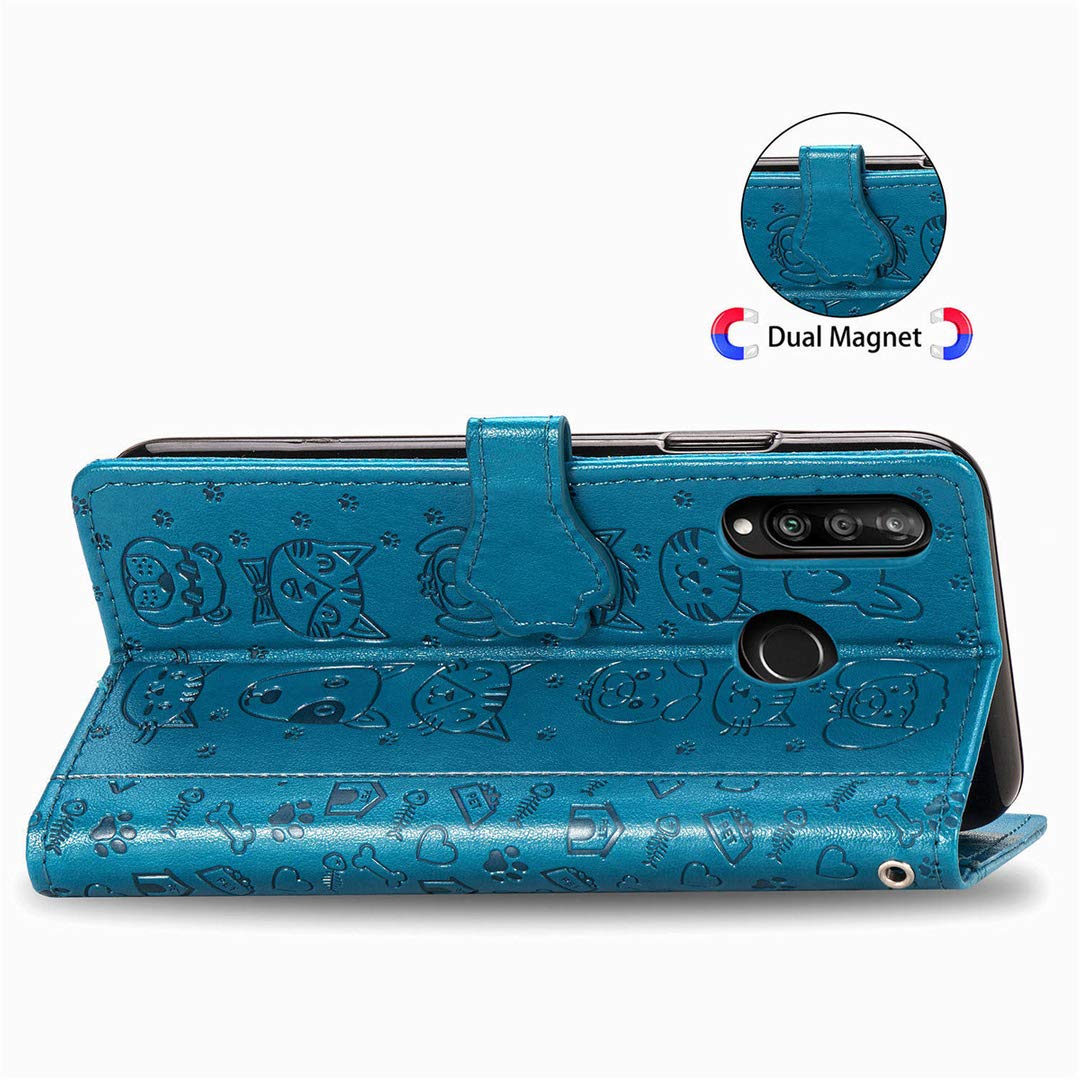 Saturcase - Custodia protettiva per Huawei P30 Pro, motivo tigre in
