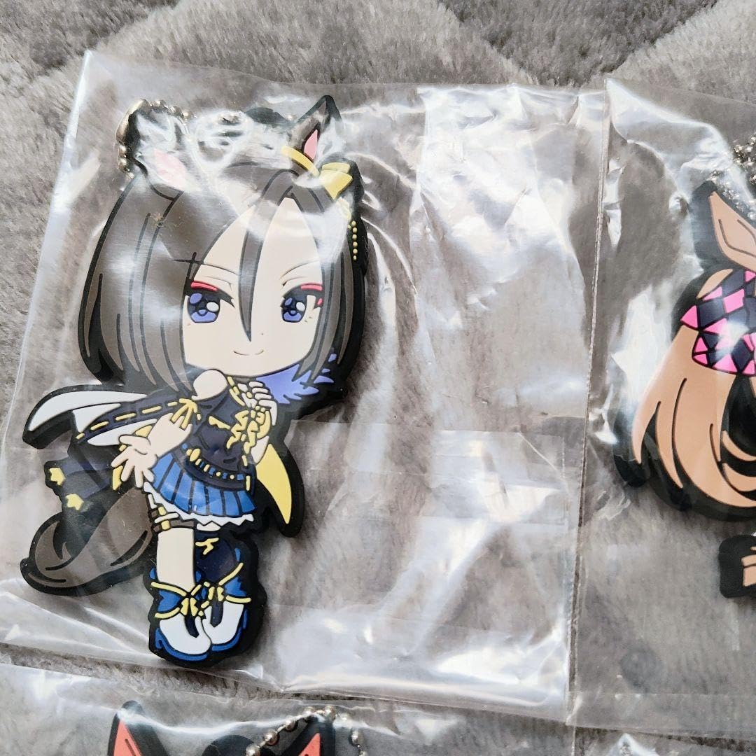 Amazon.co.jp: ウマ娘 一番くじ ラバーキーホルダーセット : おもちゃ