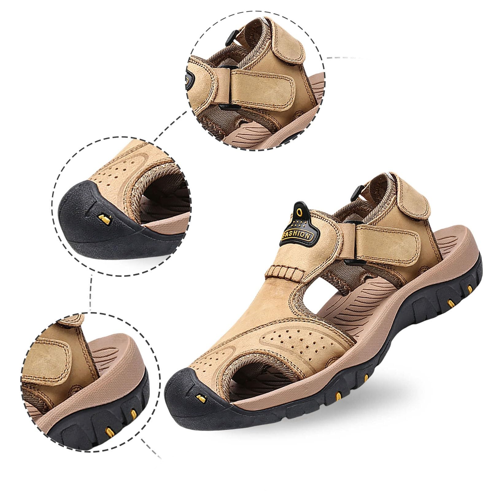 Trekkingsandalen Herren Sandalen 41 Jungen Herren Mit Fußbett Leder Elegant Pantoletten Schuhe 46 Herausnehmbares Schlappen 33 Wassersandalen Sommerschuhe Trekking Bequem Leicht 38 Sneaker 44