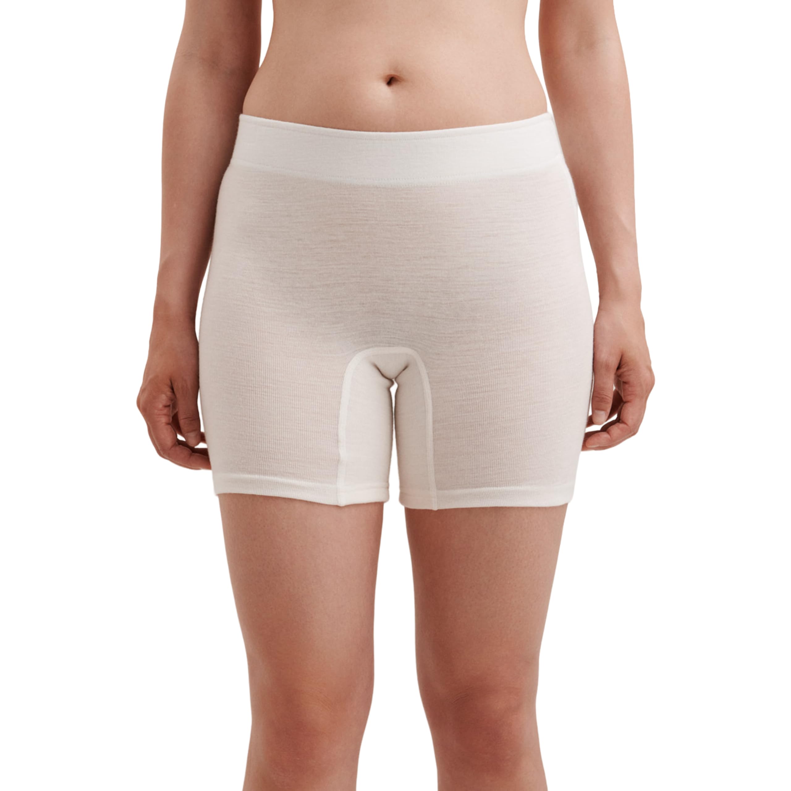 DILLING Women's Merino Wool Tight Shorts - Thermal Undershorts Nature 16