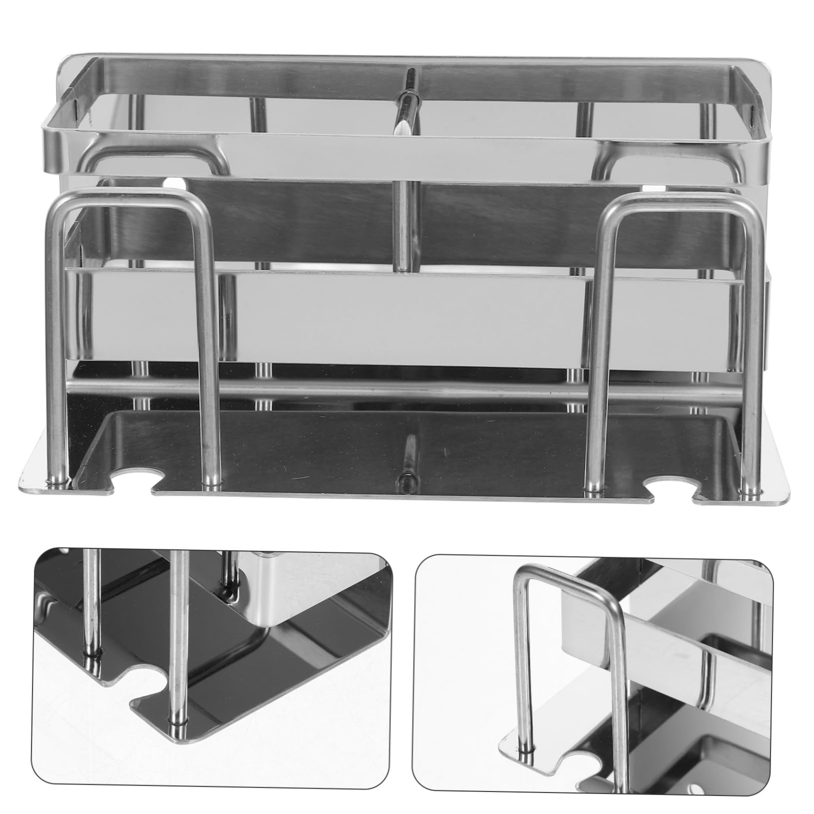 Cabilock 5 Soportes para Cepillos De para Baño Sin Necesidad De Herramientas Organizador De Fácil Montaje En Pared.
