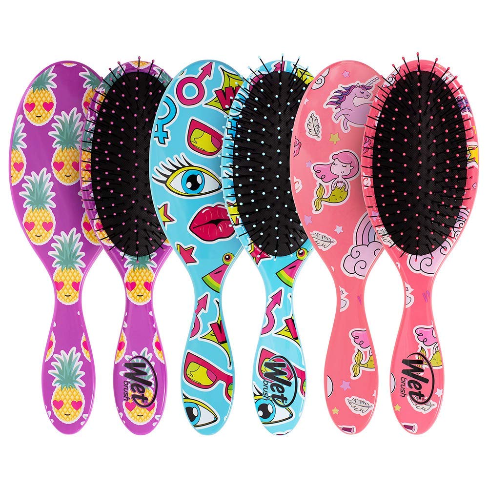 wet brush kids detangler hair brush