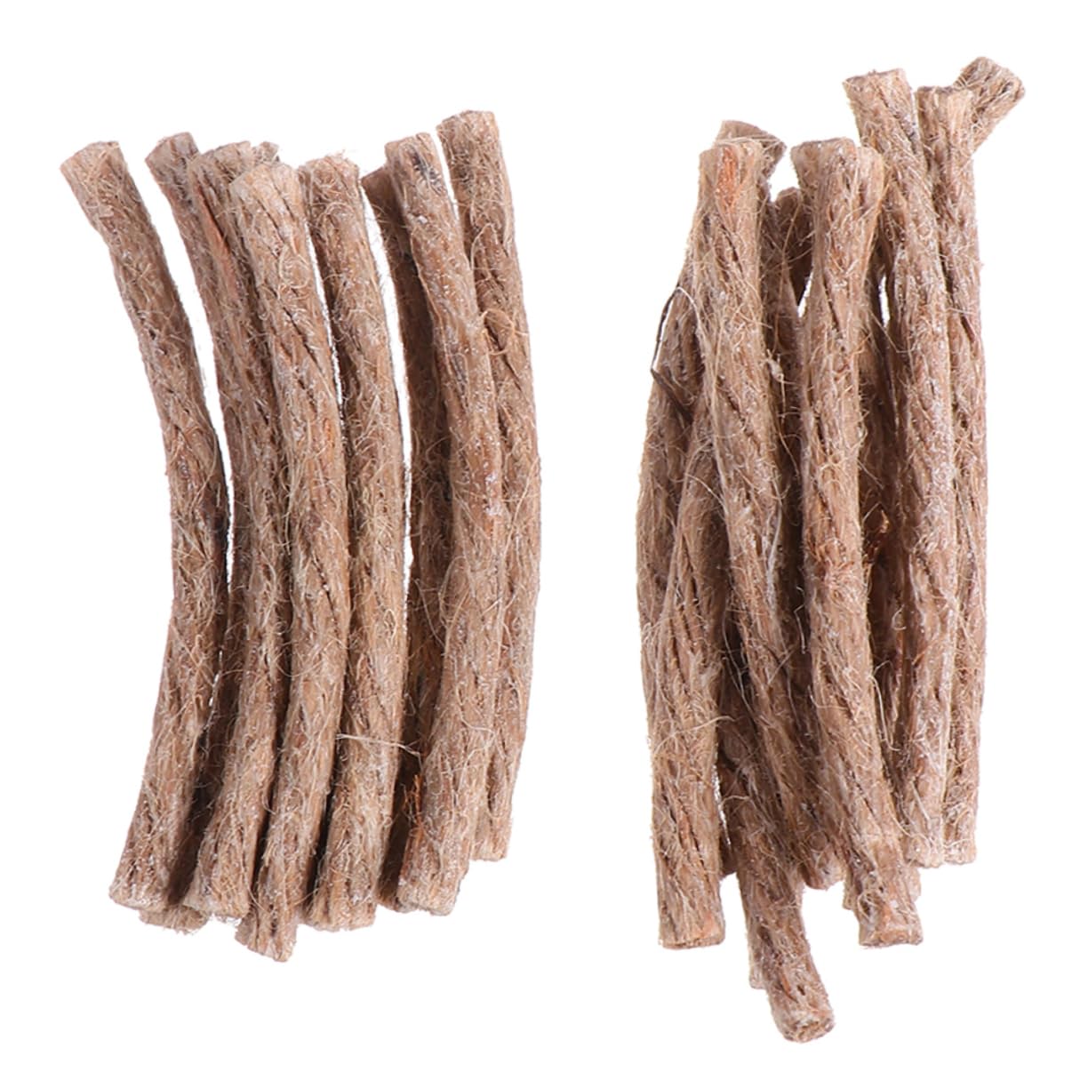 Abaodam 20pcs Fire Starter Rope Lightweight Camping Tool for Barbecue Hiking Fishing Durable and Easy to Use for