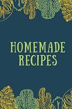 Homemade Recipe Book: Recipe Journal, 75 pages