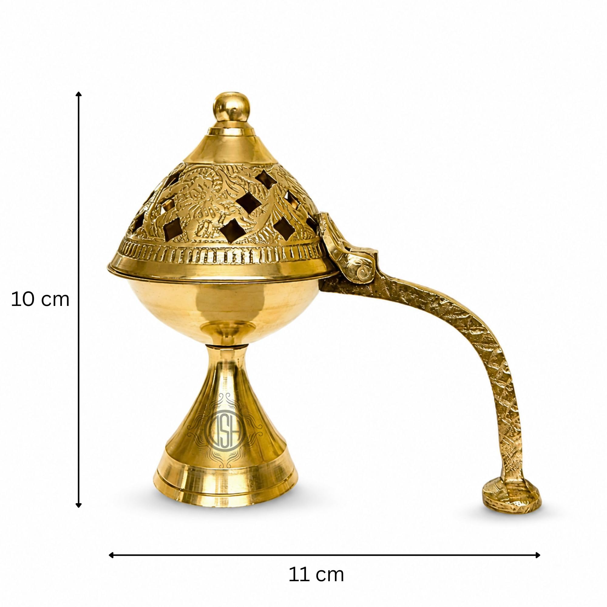Brass Loban Burner - Purify Your Home -3