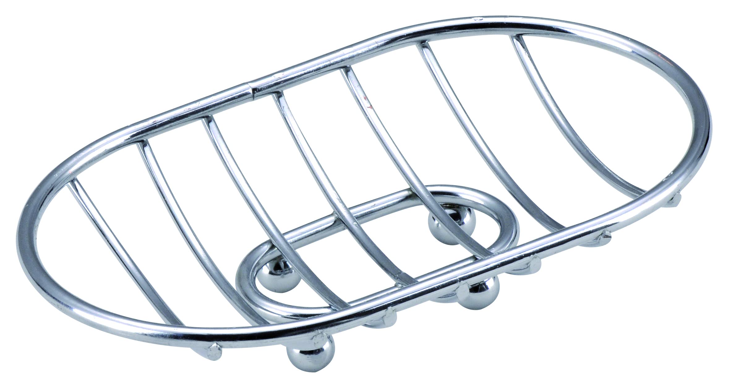 Blue Canyon Soap Holder - Chrome Silver - Metal - BA0391