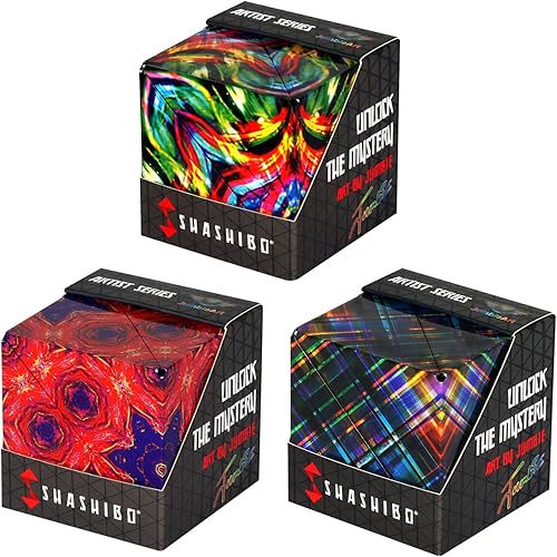 SHASHIBO Paquete de 3 - Cosmic Surfer, Fire Goddess y Disco Plaid disponible en Yaxa Costa Rica