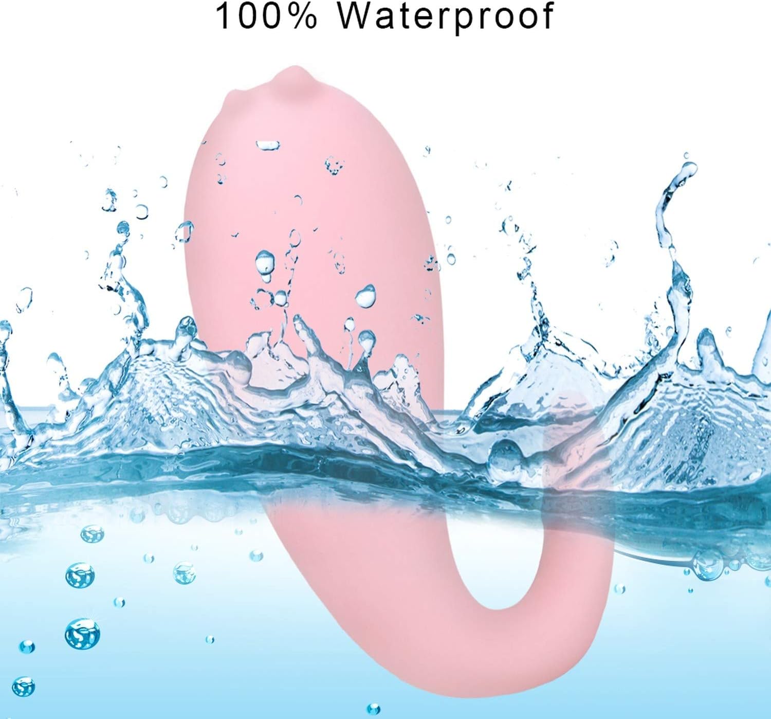 Monster Pub 8 Frequency Funny Toys Women Massage APP Bluetooth Wireless Remote Control Silicone-Blue(APP)-