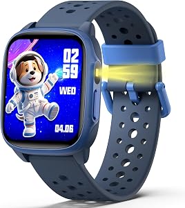 meoonley Kids Watch with 140 Sports Modes, 1.5" Kids Fitness Tracker, Boys Smart Watch, No APP/Phone Required, Sleep Monitor, Heart Rate, Puzzle Games, IP68 Waterproof,Gifts for Girls Teens Aged 3+