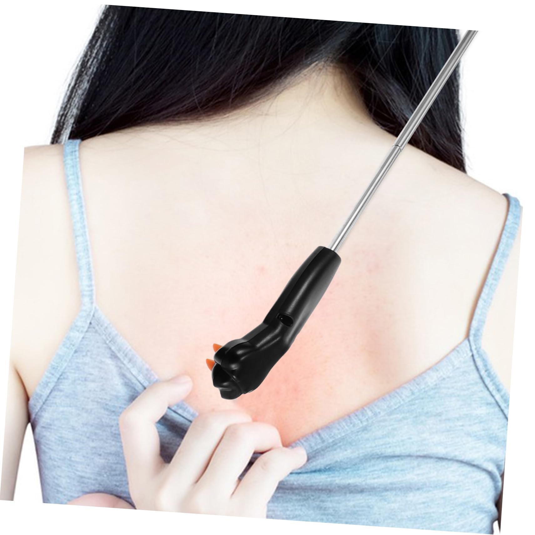 Healeved 4stücke Teleskopischer Rückenkratzer Mit Ergonomischem Griff Tragbares Massagegerät Für Effektive Linderung Von Juckreiz Geeignet Für Erwachsene Und Senioren