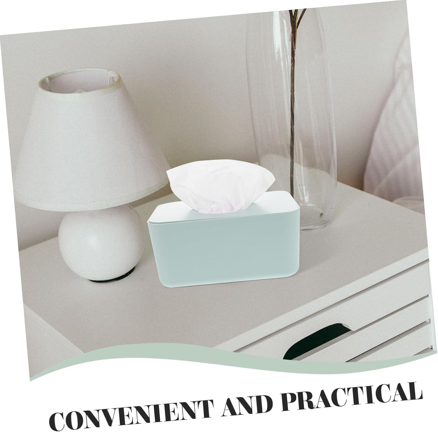 Wipes Dispenser Sealed Lid Stylish Tissue Storage Case for Home and Car Moisture Retention Design Multiple Color Options for Decor Matching