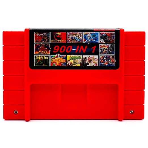 Super Bomberman Collection: Eine SNES-Sammlung zurück zur Wurzel 11 71BMsuCG2QL. SX522 Retrotech Super 900 In 1 Cartridge For SNES Super Nintendo 16Bit Game Console - Red