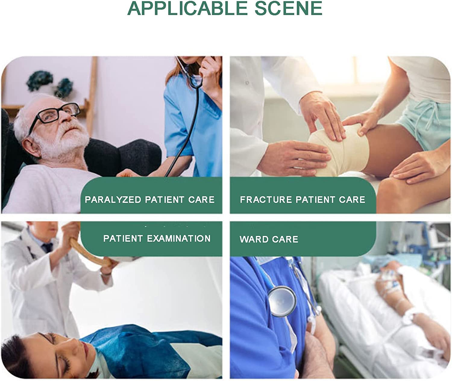 Tabla de transferencia de pacientes plegable, dispositivo de asistencia de hojas deslizantes para traslados seguros de cama a cama o mesa de operaciones