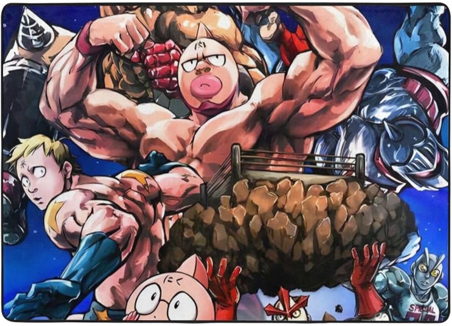 Amazon|写真 キン肉マン (6) フランネルカーペット 絨毯 カーペット Amazon|写真 キン肉マン (6) フランネルカーペット 絨毯 カーペット