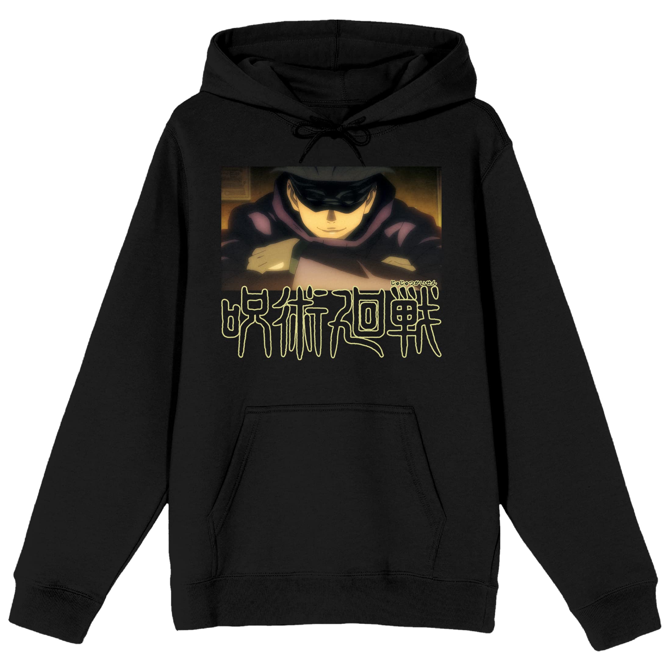Bioworld Jujutsu Kaisen Satoru Gojo Men's Black Sweatshirt