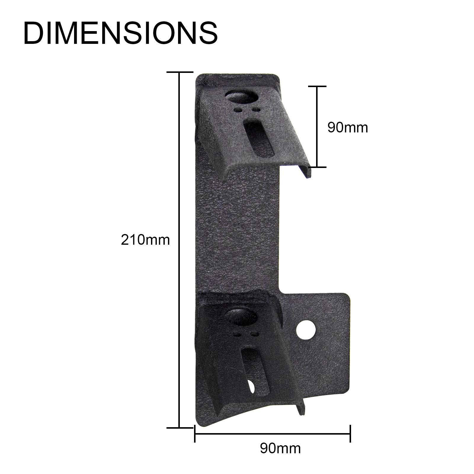 Willpower Staffe Per Barra LED - Supporto Regolabile Per Luci LED Da Auto, Fuoristrada E Camion - Foto 3