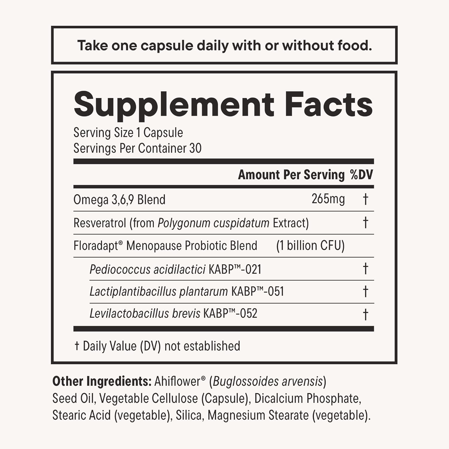 Daily Nouri Menopause Probiotics for Women | Hormonal Balance, Hot Flashes, Night Sweats & Gut Health | 3 Clinically Studied Strains + Resveratrol & Omega | 30-Day Supply - Image 7