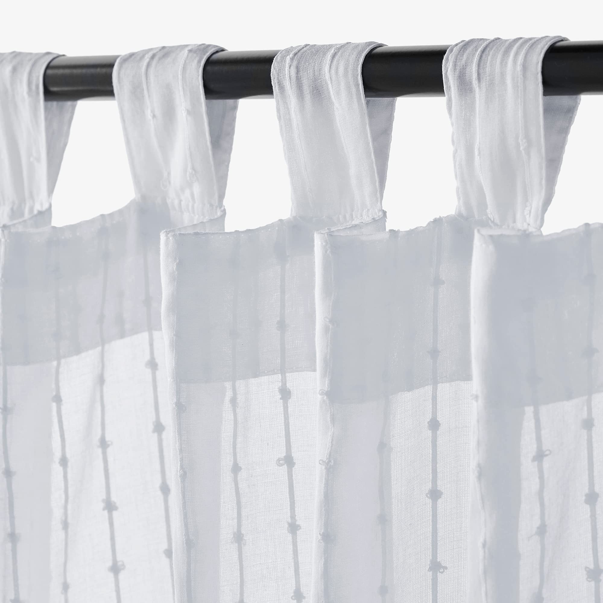IKEA Matilda 1 Paar Vorhänge 140 x 300 cm Weiß