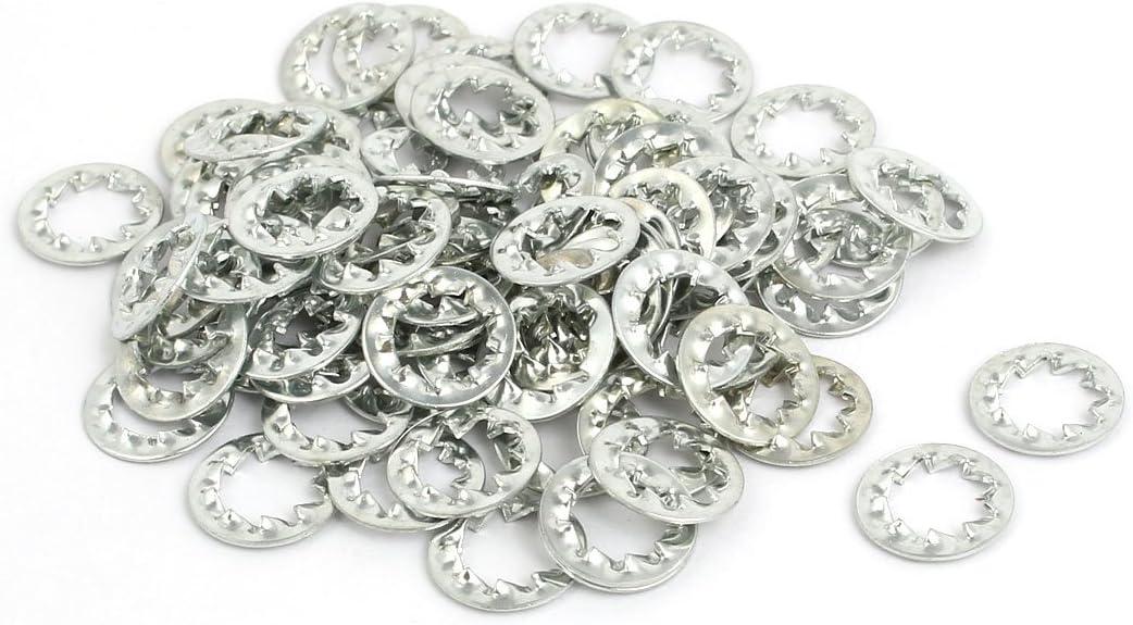 6mm Inner Quality Parts Dia Carbon Steel Zinc Plated Internal Serrated Lock Washer 80pcs Model:16as127qo502